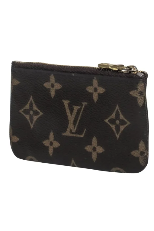 Louis Vuitton - Brown Logo Coin Purse