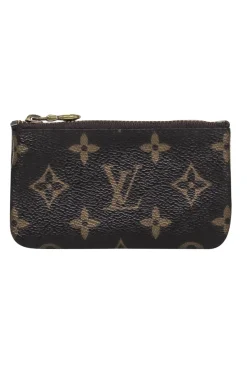 Louis Vuitton - Brown Logo Coin Purse