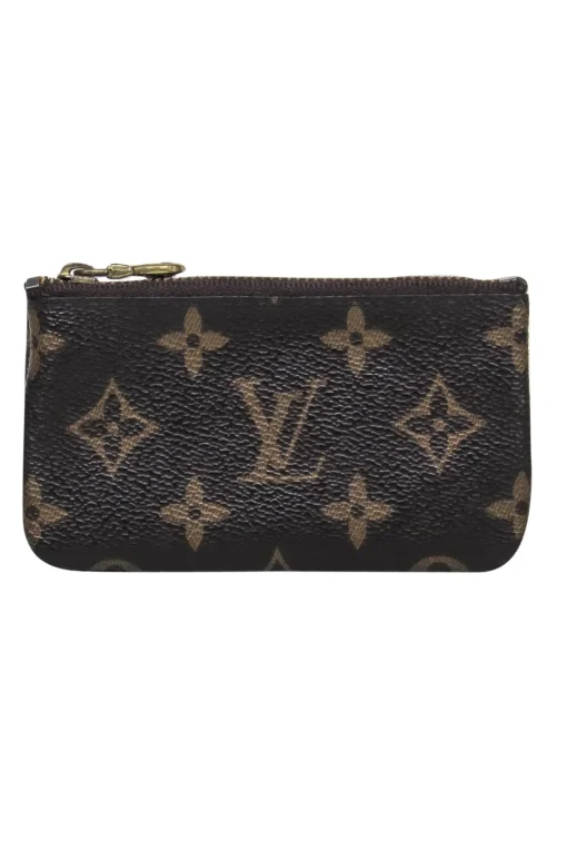 Louis Vuitton - Brown Logo Coin Purse