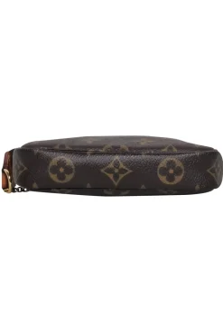 Louis Vuitton - Brown Monogram Canvas Mini Pouchette