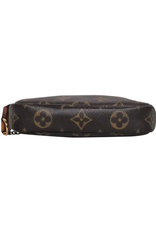 Louis Vuitton - Brown Monogram Canvas Mini Pouchette