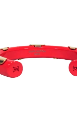 Louis Vuitton - Dark Coral Orange & Gold 
