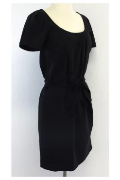 Love Moschino - Black Short Sleeves Shift Dress Sz 2
