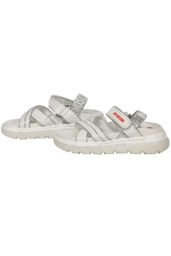 Love Moschino - White Velcro Strappy Sandals Sz 7