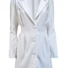 Lovers + Friends - White Blazer Style Dress Sz XS