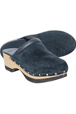M. Gemi - Navy Suede Clogs Sz 10