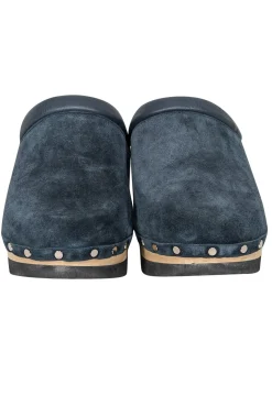 M. Gemi - Navy Suede Clogs Sz 10