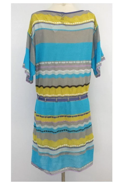 M Missoni - Multicolor Striped Knit Dress Sz S