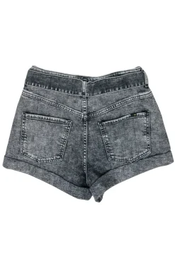Maje - Black Wash Denim Shorts Sz 4