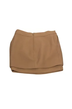 Maje - Tan Bubble Skirt Skirt Sz 6
