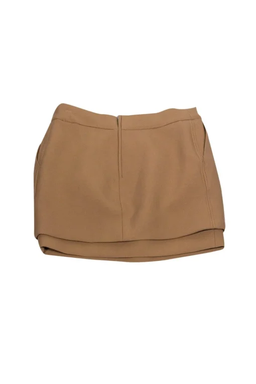 Maje - Tan Bubble Skirt Skirt Sz 6