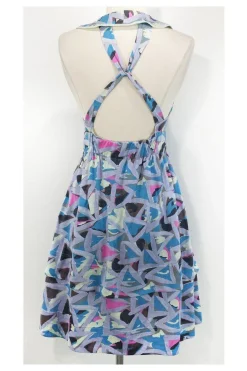 Marc by Marc Jacobs - Abstract Print Elastic Waist Dress Sz XS
