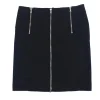 Marc by Marc Jacobs - Black Cotton & Wool Blend Skirt Sz 8