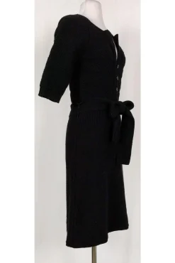 Marc by Marc Jacobs - Black Wool Knit Dress Sz S