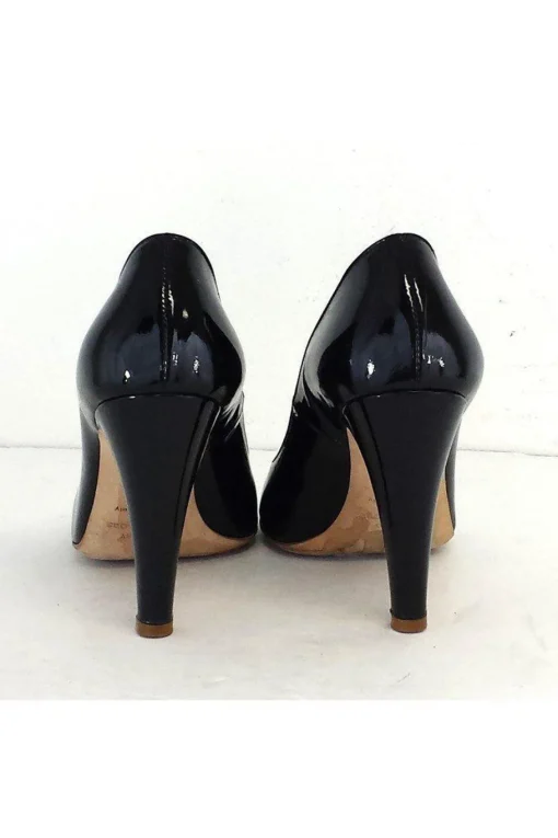 Marc by Marc Jacobs - Black Patent Leather Peep Toe Pumps Sz 6
