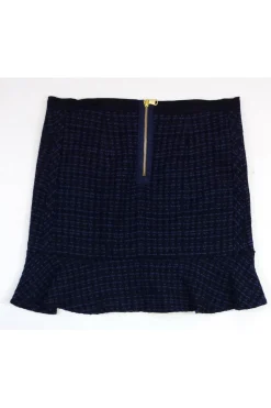 Marc by Marc Jacobs - Blue Tweed Flared Skirt Sz 6