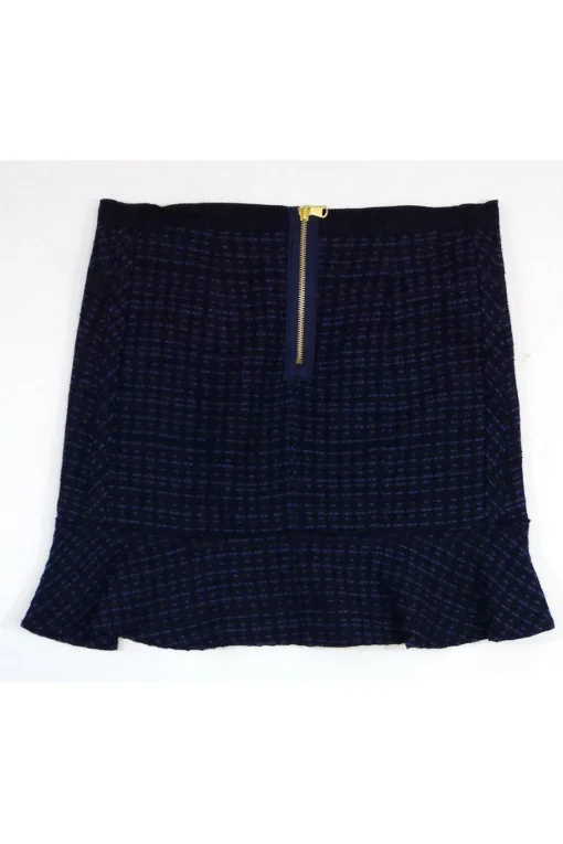 Marc by Marc Jacobs - Blue Tweed Flared Skirt Sz 6
