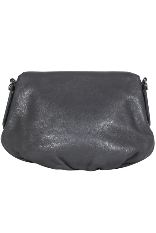 Marc by Marc Jacobs - Gray Leather Flap Crossbody Bag