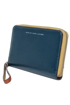 Marc by Marc Jacobs - Green & Brown Color-Block w/ Tan Trim Wristlet