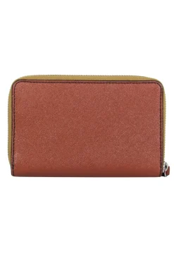 Marc by Marc Jacobs - Green & Brown Color-Block w/ Tan Trim Wristlet