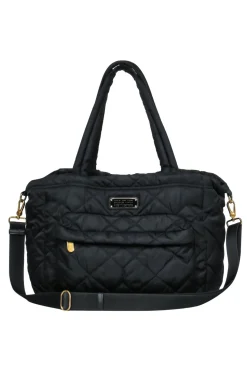 Marc by Marc Jacobs - Large Black Quilted Tote w/ Shoulder Strap