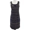 Marc by Marc Jacobs - Navy & Beige Knit Layered Dress Sz M