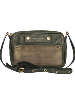 Marc by Marc Jacobs – Olive Green w/ Suede Front Crossbody Bag