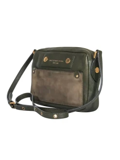 Marc by Marc Jacobs – Olive Green w/ Suede Front Crossbody Bag