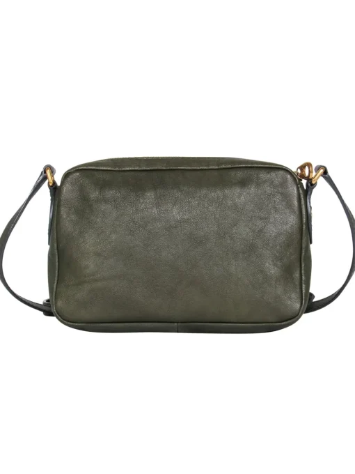 Marc by Marc Jacobs – Olive Green w/ Suede Front Crossbody Bag