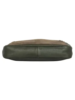 Marc by Marc Jacobs – Olive Green w/ Suede Front Crossbody Bag