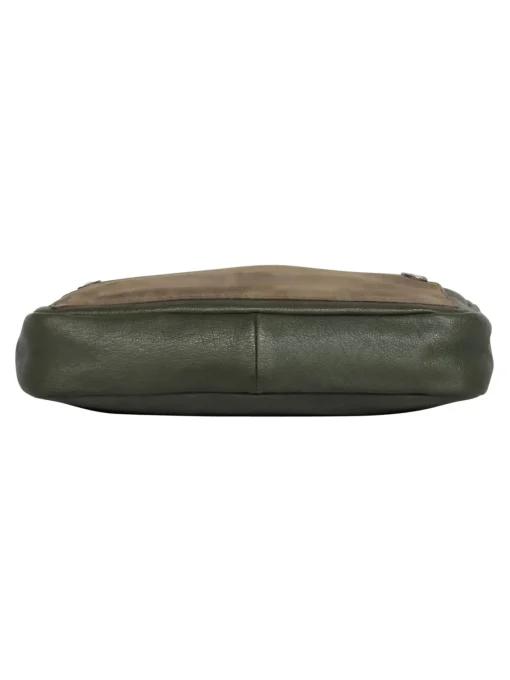 Marc by Marc Jacobs – Olive Green w/ Suede Front Crossbody Bag