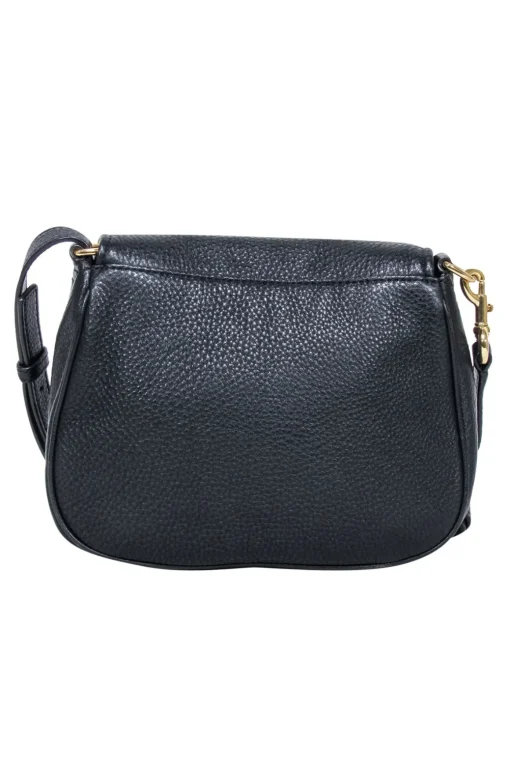 Marc Jacobs - Black Pebbled Leather Crossbody Bag