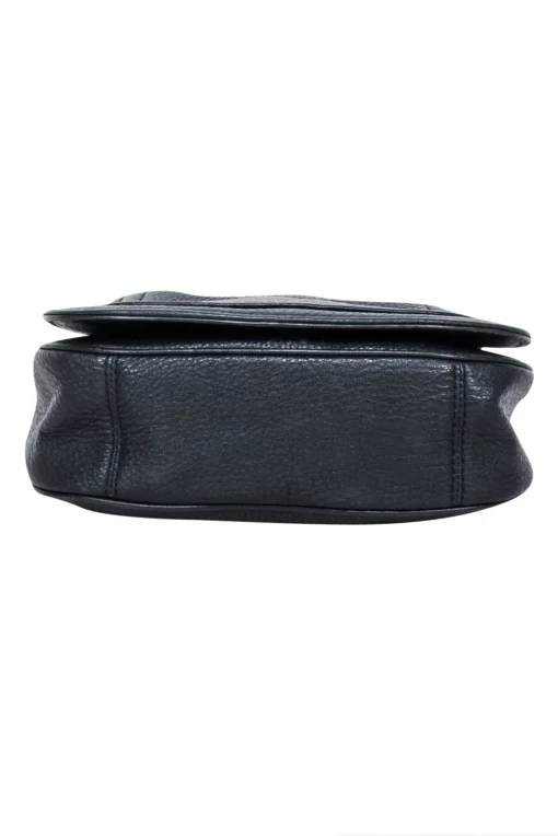 Marc Jacobs - Black Pebbled Leather Crossbody Bag
