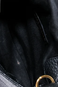 Marc Jacobs - Black Pebbled Leather Crossbody Bag
