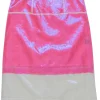 Marc Jacobs - Bubble Gum Pink w/ Sheer Iridescent Overlay Skirt Sz 4