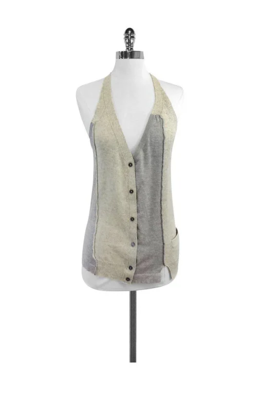 Marc Jacobs - Grey Knit Sweater Vest Sz S