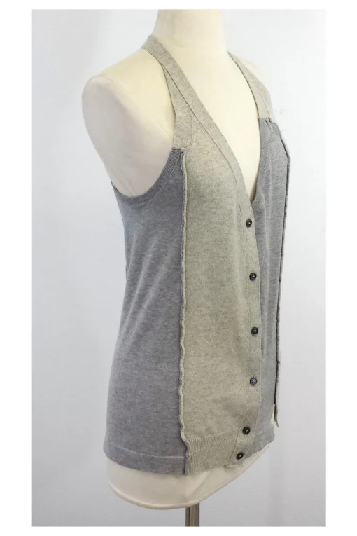 Marc Jacobs - Grey Knit Sweater Vest Sz S