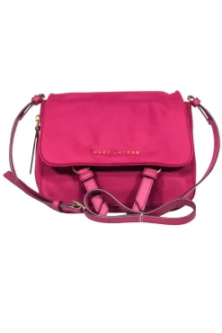 Marc Jacobs - Magenta Pink Nylon Crossbody Bag
