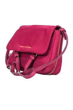 Marc Jacobs - Magenta Pink Nylon Crossbody Bag