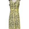 Marc Jacobs - Yellow & Black Lace Dress Sz 2