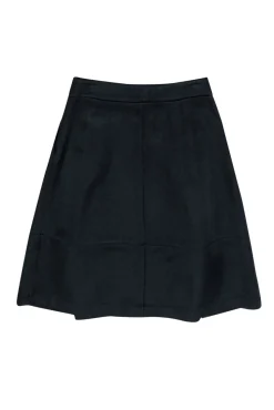 Marcellamoda - Navy Midi Skirt w/ Pockets Sz L
