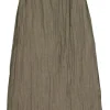 Margaret O'Leary - Sage Green Linen Maxi Skirt Sz M