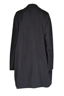 Marina Rinaldi - Black Wool Long Coat Sz 18