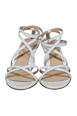 Marion Parke - White "Raina" Strappy Sandal Sz 7