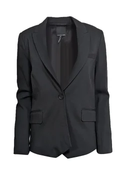 Marissa Webb - Black Single Button Closure Blazer Sz S