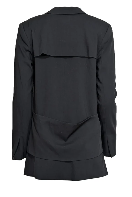 Marissa Webb - Black Single Button Closure Blazer Sz S