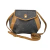 Mark Cross - Grey Coated Canvas Print Crossbody Bag