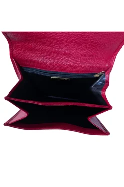 Mark Cross - Red Pebbled Leather Crossbody Bag