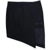 Mason - Black Asymmetrical Mini Skirt w/ Side Cutout Sz 4