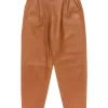Massimo Dutti - Tan 100% Sheep Leather Limited Edition Pants Sz XS